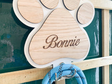 Load image into Gallery viewer, Personalised Dog Lead Hanger