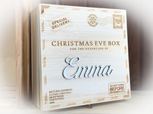 Load image into Gallery viewer, Personalised Christmas Eve Wooden Box