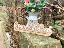 Load image into Gallery viewer, Personalised Grandchildren Sign