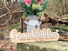 Load image into Gallery viewer, Personalised Grandchildren Sign