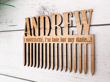 Load image into Gallery viewer, Personalised Beard & Moustache Comb