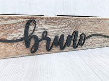 Load image into Gallery viewer, Personalised Wooden Pet Feeding Station