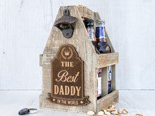 Load image into Gallery viewer, Personalised Beer Bottle Caddy