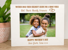 Load image into Gallery viewer, Personalised Mother's Day White Photo Frame