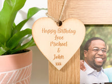 Load image into Gallery viewer, Personalised Best Brother Oak Photo Frame