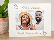 Load image into Gallery viewer, Personalised Engagement Photo Frame Gift