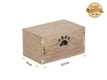 Load image into Gallery viewer, Personalised Wooden Pet Treat Box