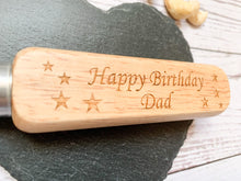 Load image into Gallery viewer, Personalised Happy Birthday Bottle Opener - Natural Finish