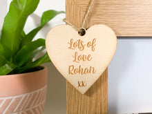 Load image into Gallery viewer, Personalised Best Daddy Oak Photo Frame