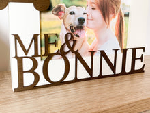 Load image into Gallery viewer, Personalise Me and My Dog White Photo Frame
