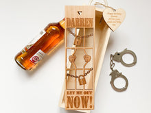 Load image into Gallery viewer, Personalised 'Let Me Out Now' Champagne Box