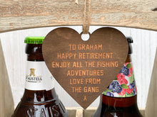 Load image into Gallery viewer, Personalised Fishing Beer Caddy