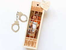 Load image into Gallery viewer, Personalised &#39;Let Me Out Now&#39; Champagne Box - A Gift With A Difference!
