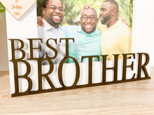 Load image into Gallery viewer, Personalised Best Brother White Photo Frame