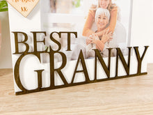 Load image into Gallery viewer, Personalised Best Granny White Photo Frame