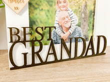 Load image into Gallery viewer, Personalised Best Grandad White Photo Frame