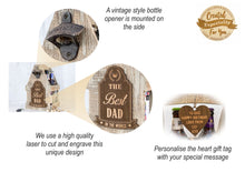 Load image into Gallery viewer, Personalised Beer Bottle Caddy