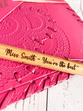 Load image into Gallery viewer, Personalised Engraved Bamboo Pen