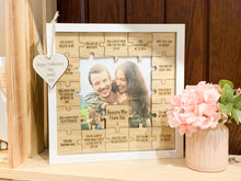 Load image into Gallery viewer, Personalised Reasons I Love You Jigsaw -  Photo Frame
