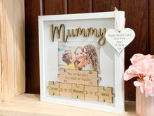 Load image into Gallery viewer, Personalised The Piece That Holds Everyone Together Jigsaw Frame
