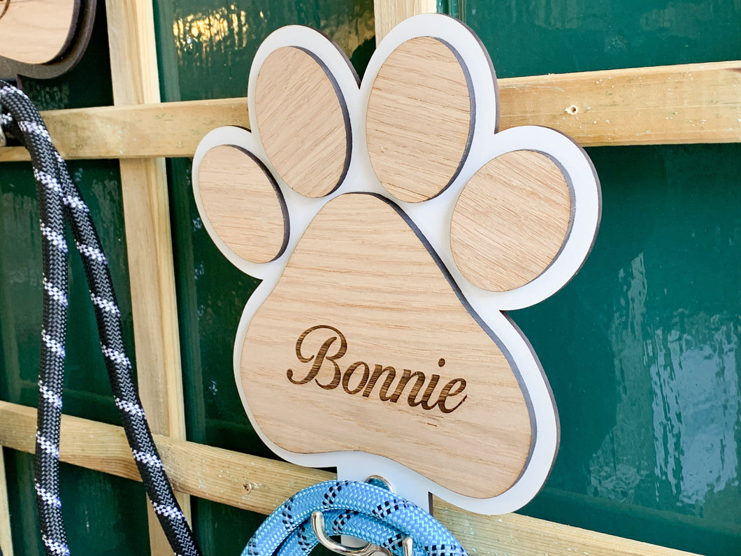 Personalised Dog Lead Hanger