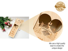 Load image into Gallery viewer, Personalised Wedding Bridge Champagne Box
