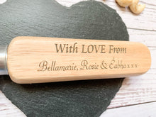 Load image into Gallery viewer, Personalised Beer O&#39;Clock Bottle Opener - Beeswax Finish
