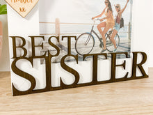 Load image into Gallery viewer, Personalised Best Sister White Photo Frame
